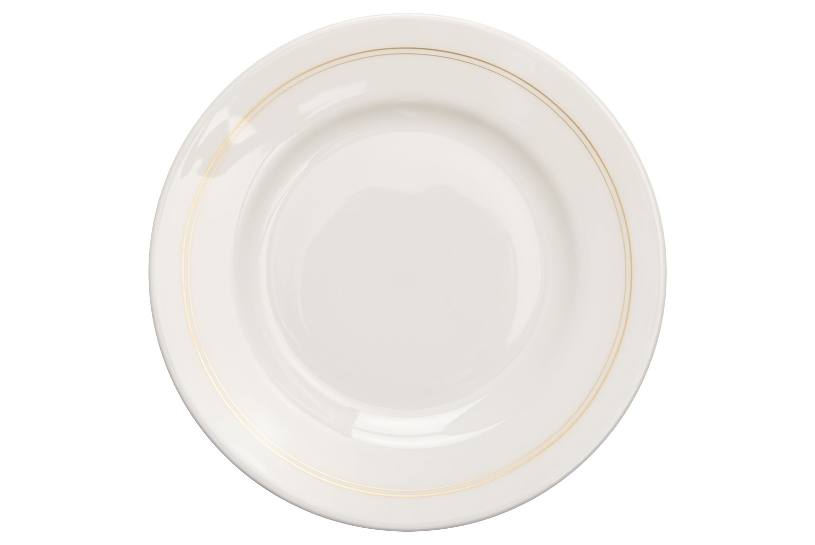 Dibbern Lines Classic Frühstücksteller 21cm gold