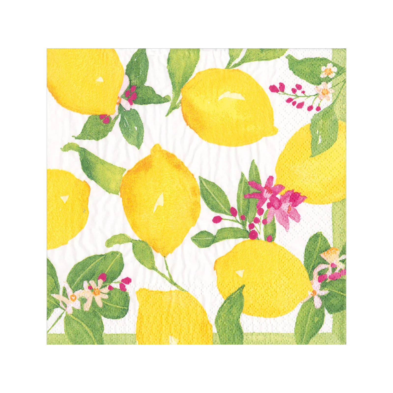 Caspari Lunchservietten Limoncello