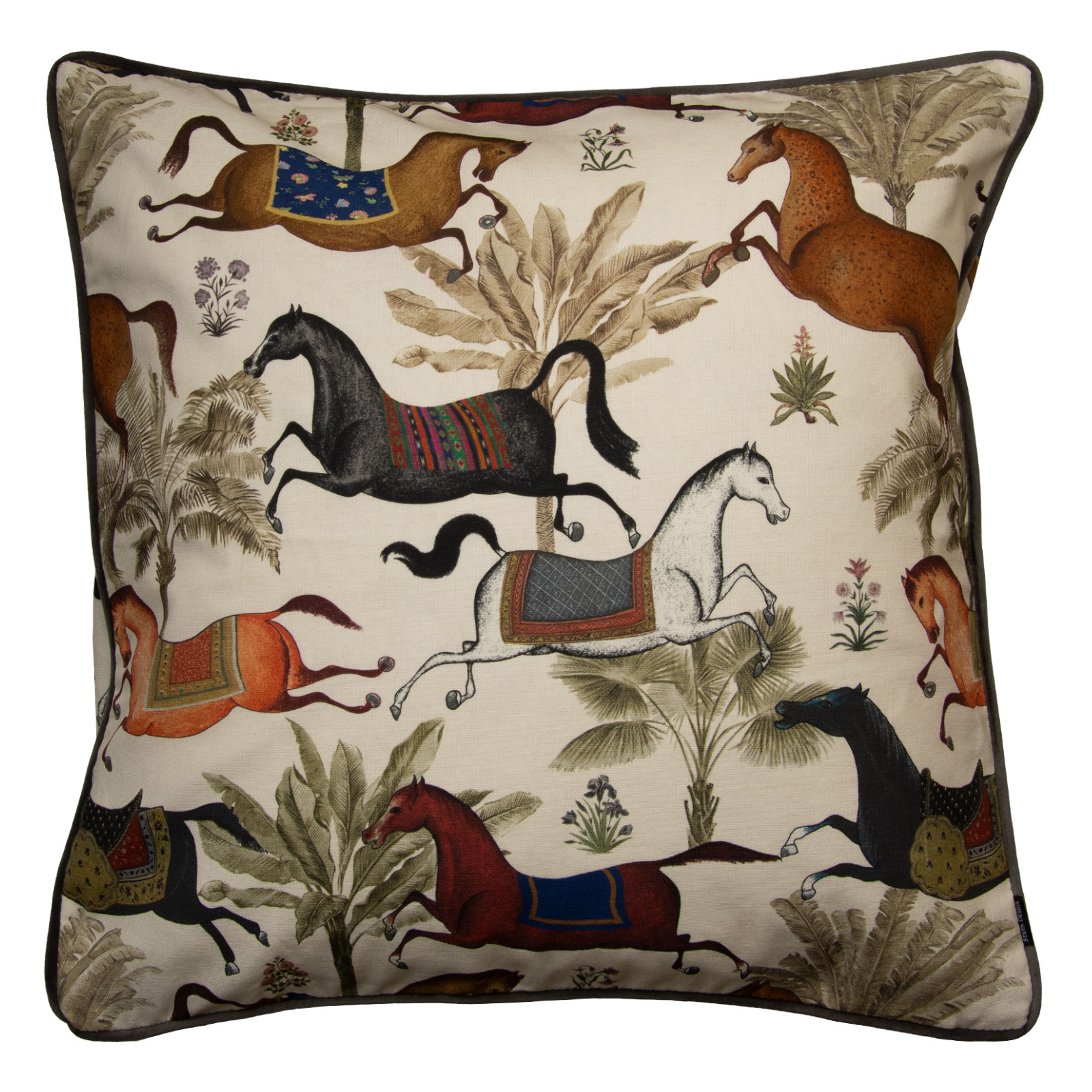 Steen Design Alhambra creme Kissen mit Füllung 55x55cm 