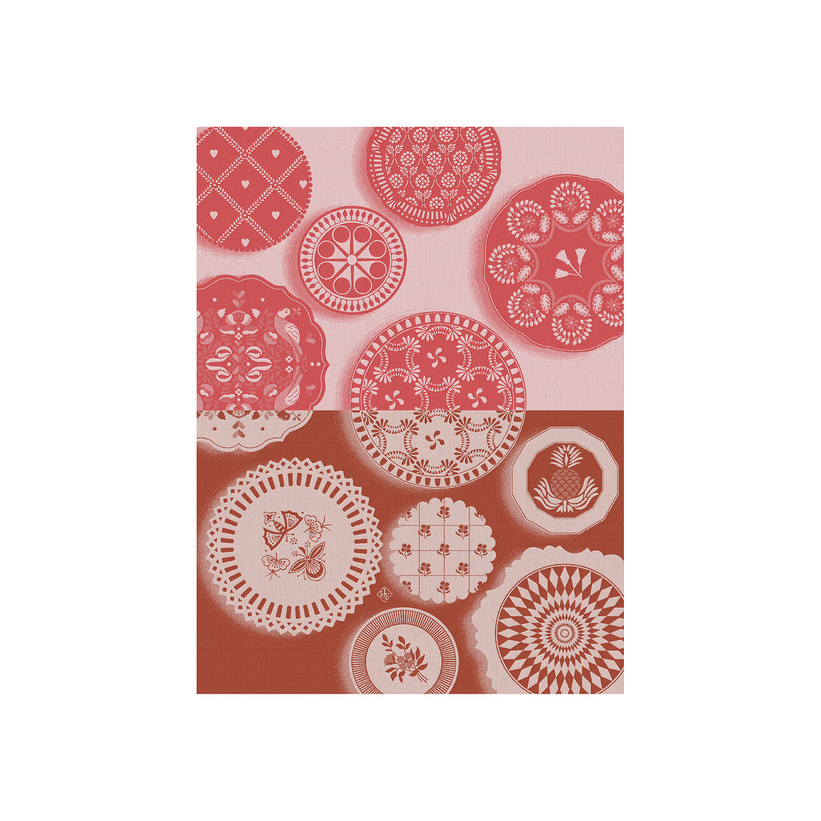 Le Jacquard Francais Faïence Geschirrtuch 80x60cm tulipe