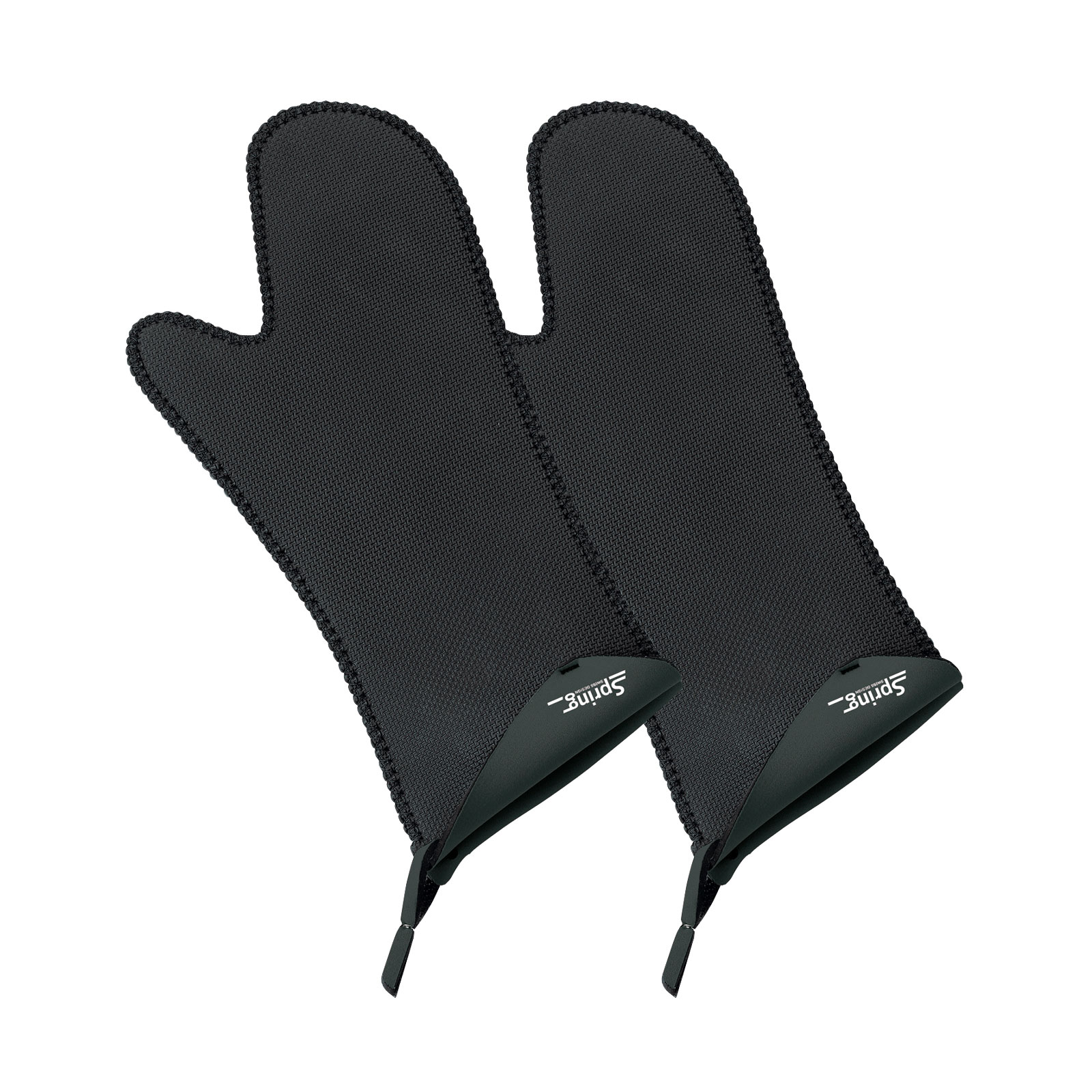 Spring Handschuh lang schwarz 1 Paar Spring Grips