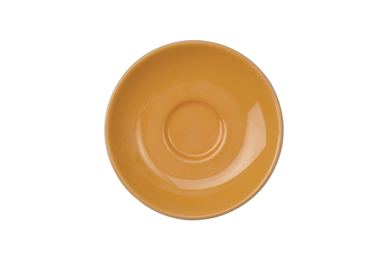 Dibbern Solid Color mandarine Espresso-Untertasse Classico