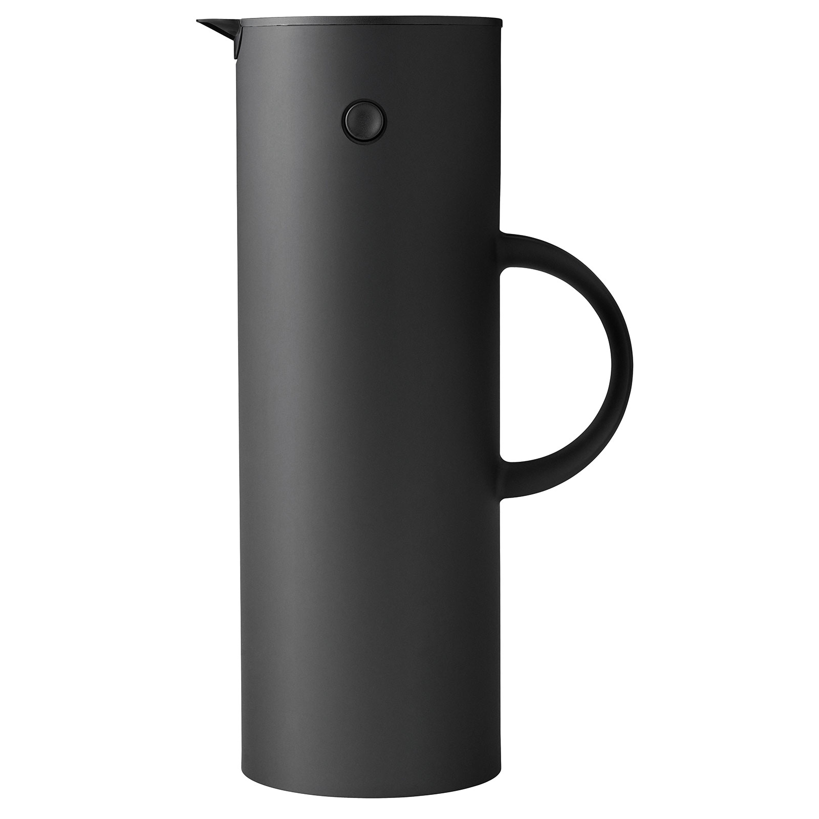 Stelton EM77 Isolierkanne 1ltr. soft black/ schwarz 995-3