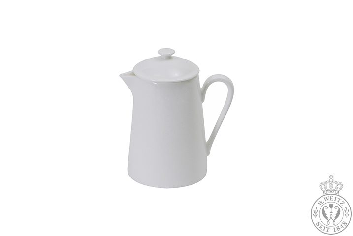 Dibbern Bone China weiß Konisch Milchkännchen mit Deckel 0,25ltr. Auslauf 2020