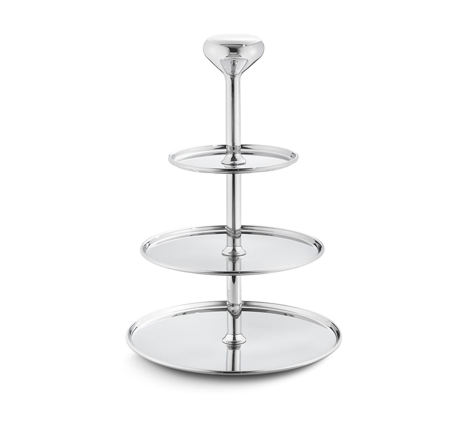 Georg Jensen Alfredo Etagere 30,0cm Edelstahl