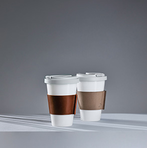 Dibbern Bone China weiß Coffe To Go Becher