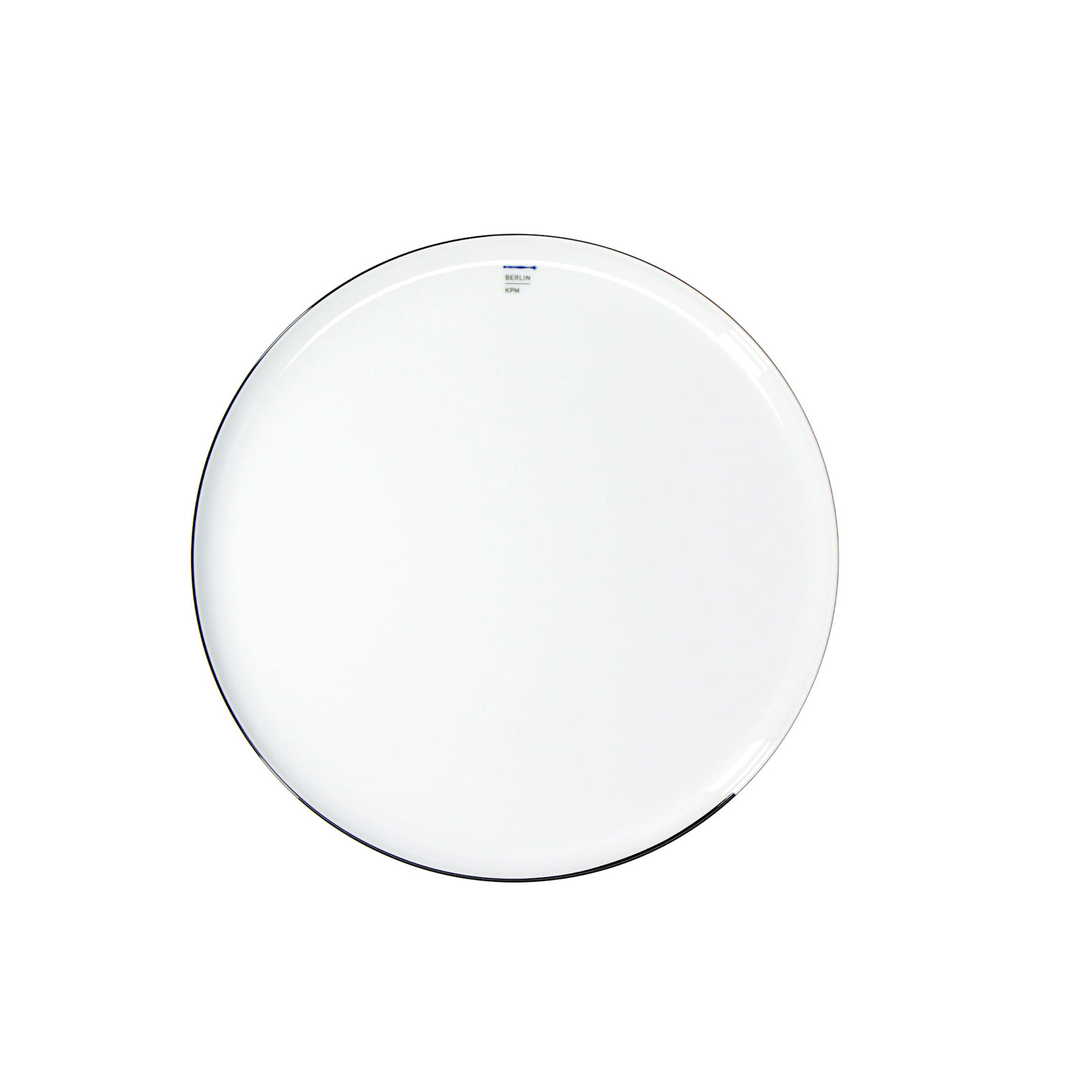 KPM -  Berlin LAB Enso Frühstücksteller 19cm schwarz KPM -  Berlin LAB Enso Frühstücksteller 19cm schwarz