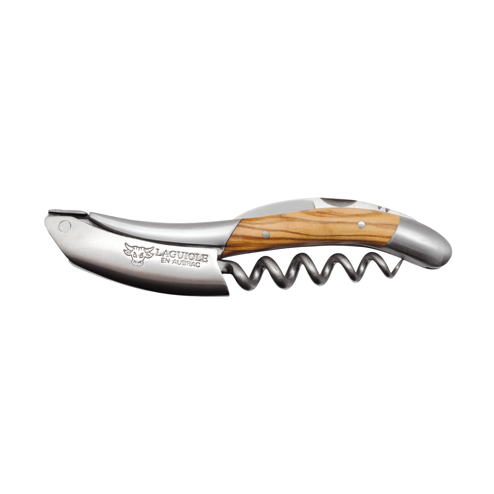 Laguiole en Aubrac Sommeliermesser Olivenholz
