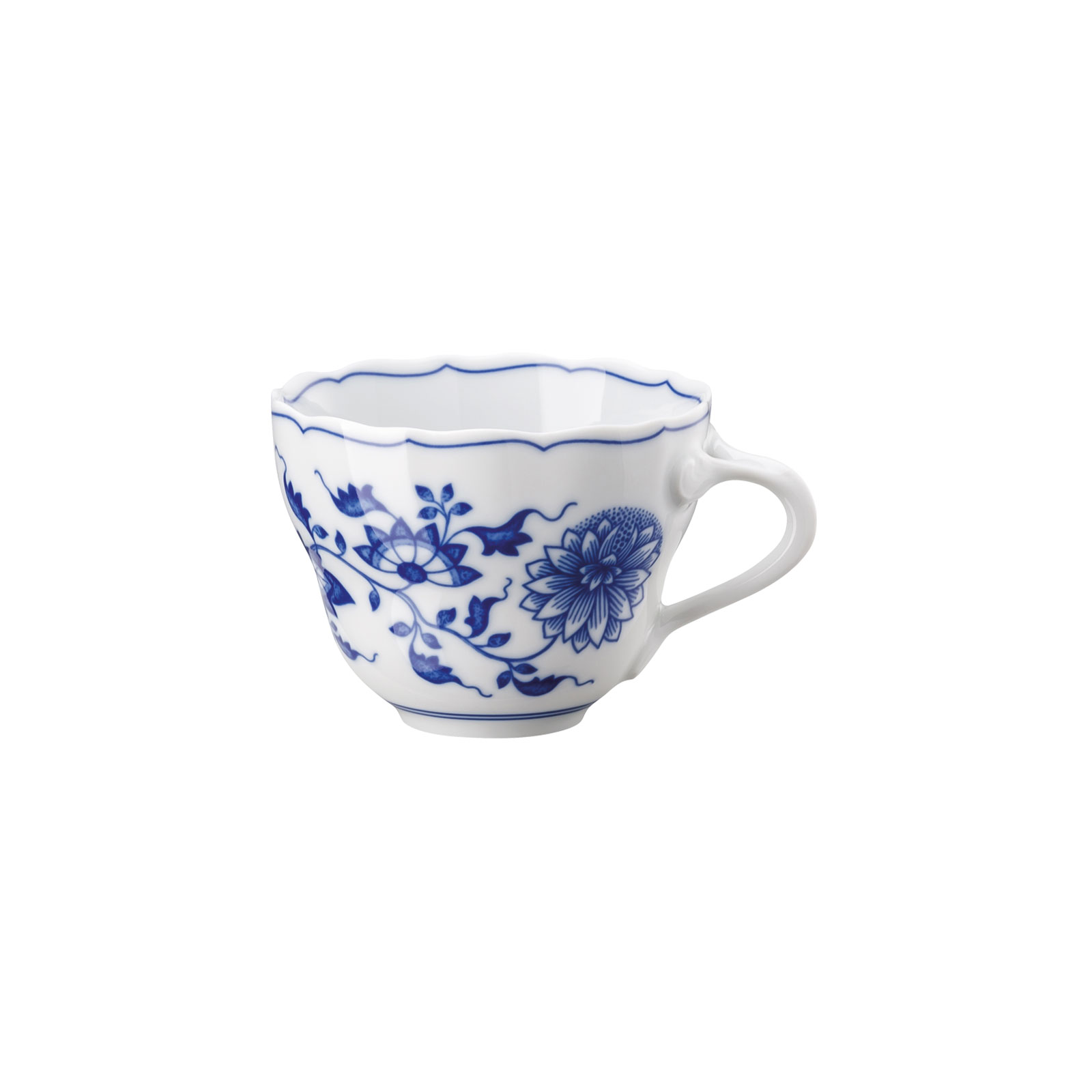 Hutschenreuther Blau Zwiebelmuster Kaffee-Obertasse