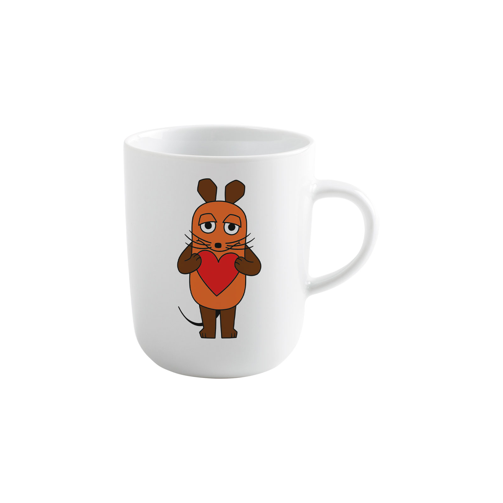 Kahla DieMaus Becher Herz Maus