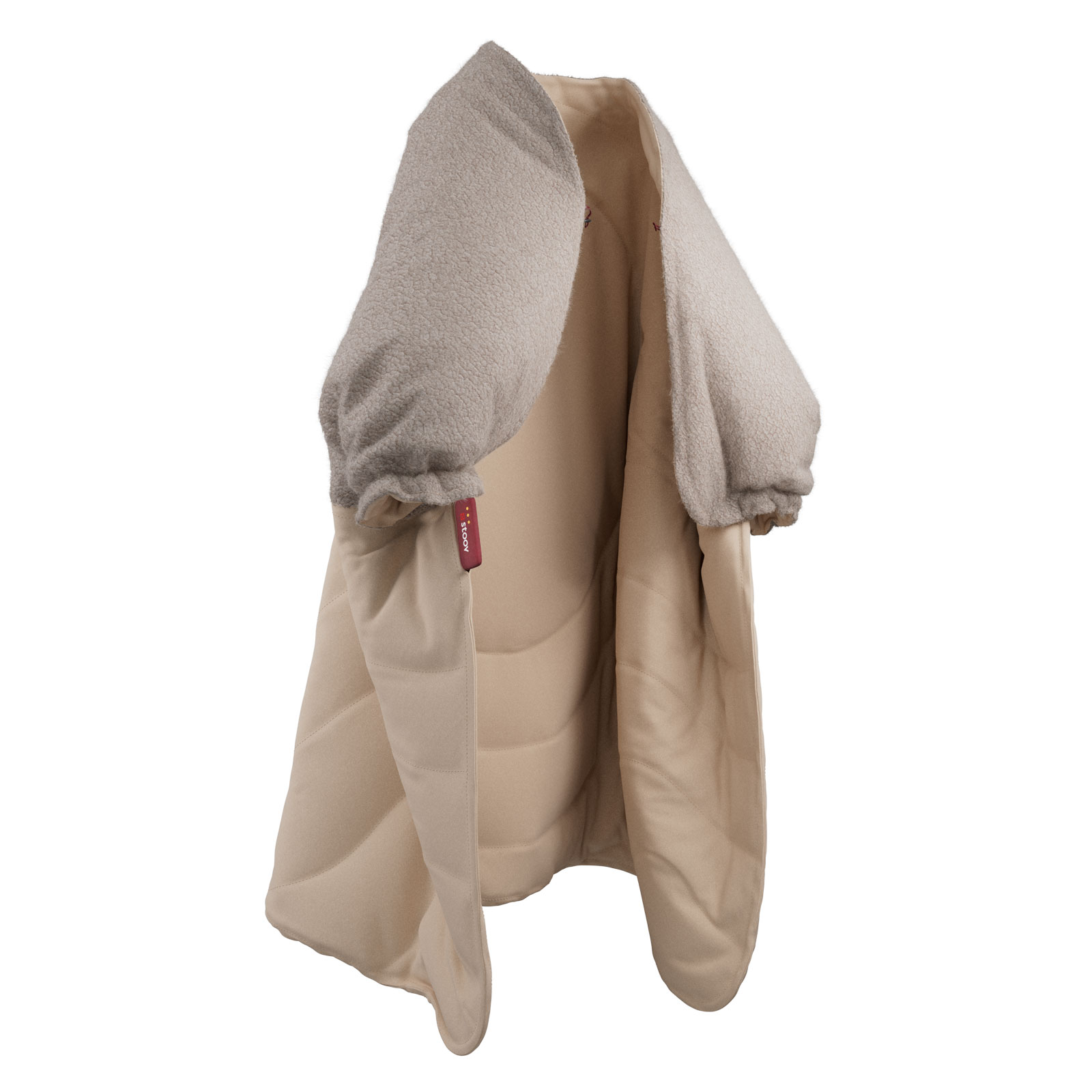 Stoov Huge Hug Heizdecke Woolly Soft Beige S3