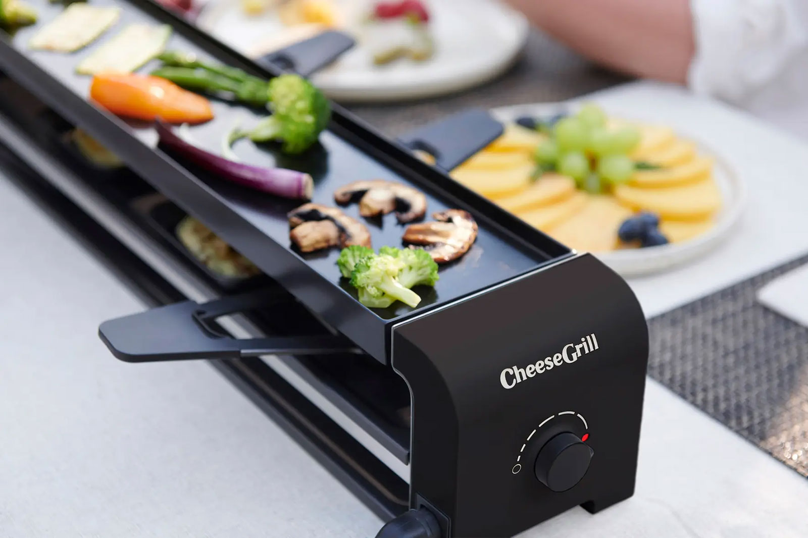 Stöckli CheeseGrill 4 Connect black