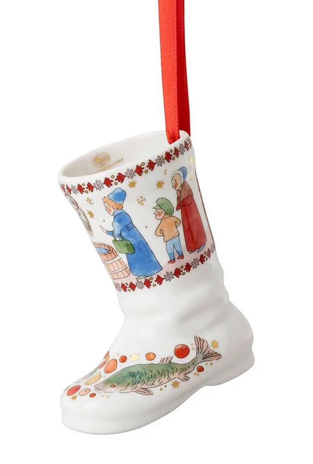 Hutschenreuther 2026 Weihnachtsschmaus Stiefel Porzellan
