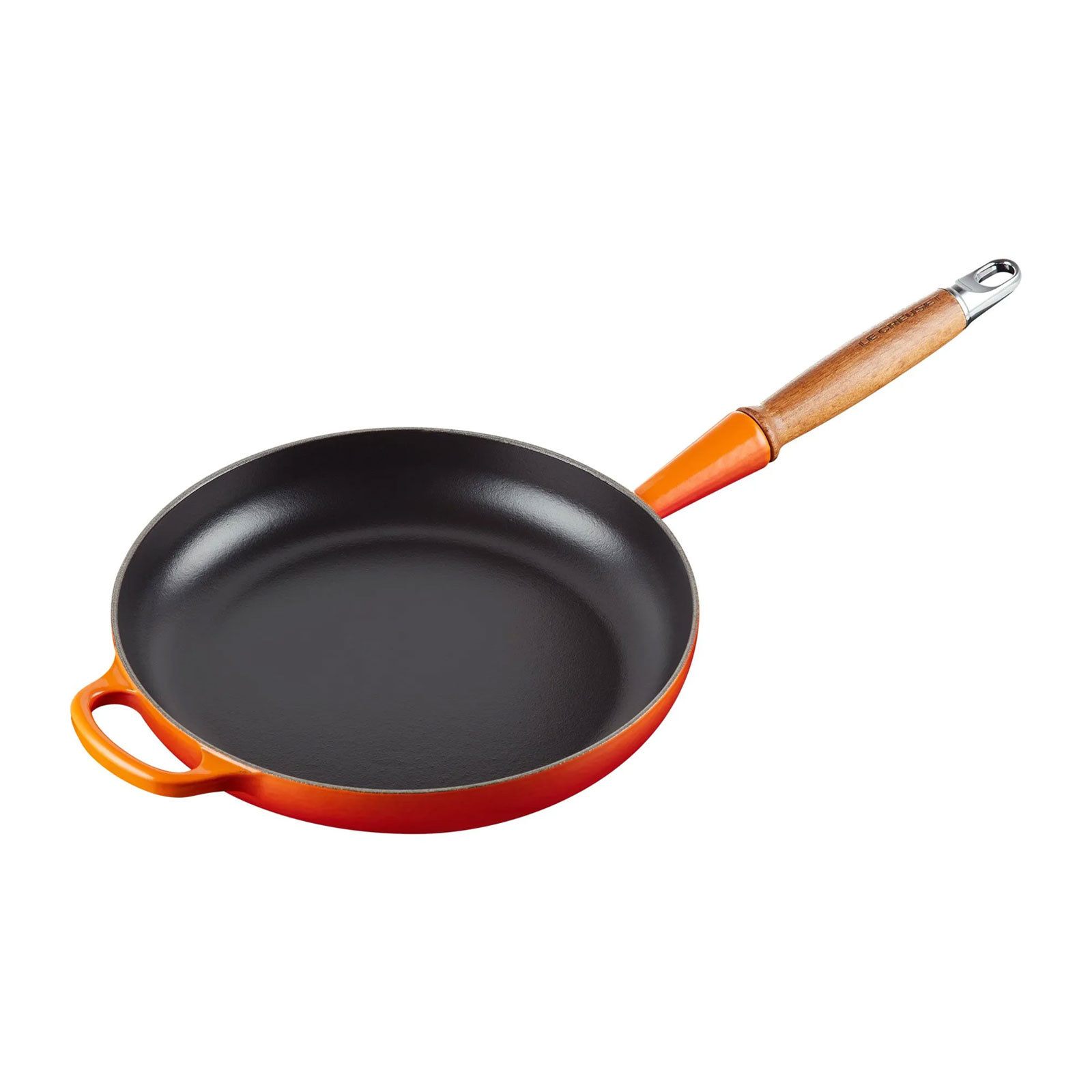 Le Creuset Signature Bratpfanne m. Holzgriff 28cm ofenrot
