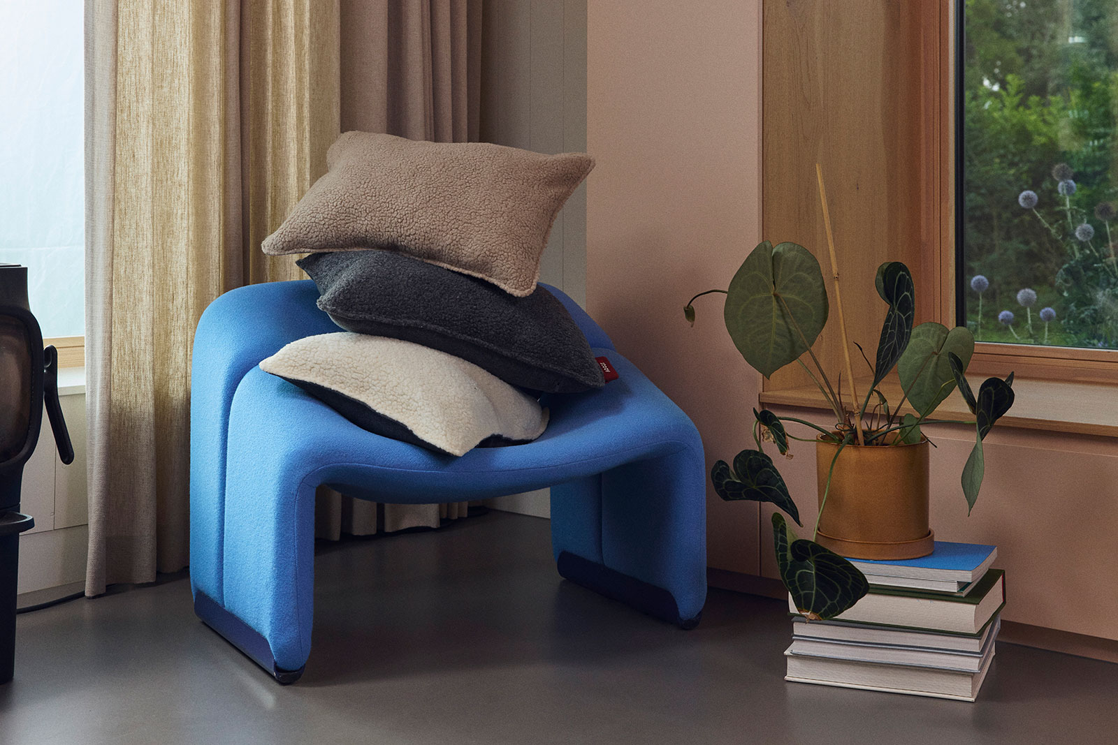 Stoov Ploov Heizkissen Woolly Graphit 45x60cm S3