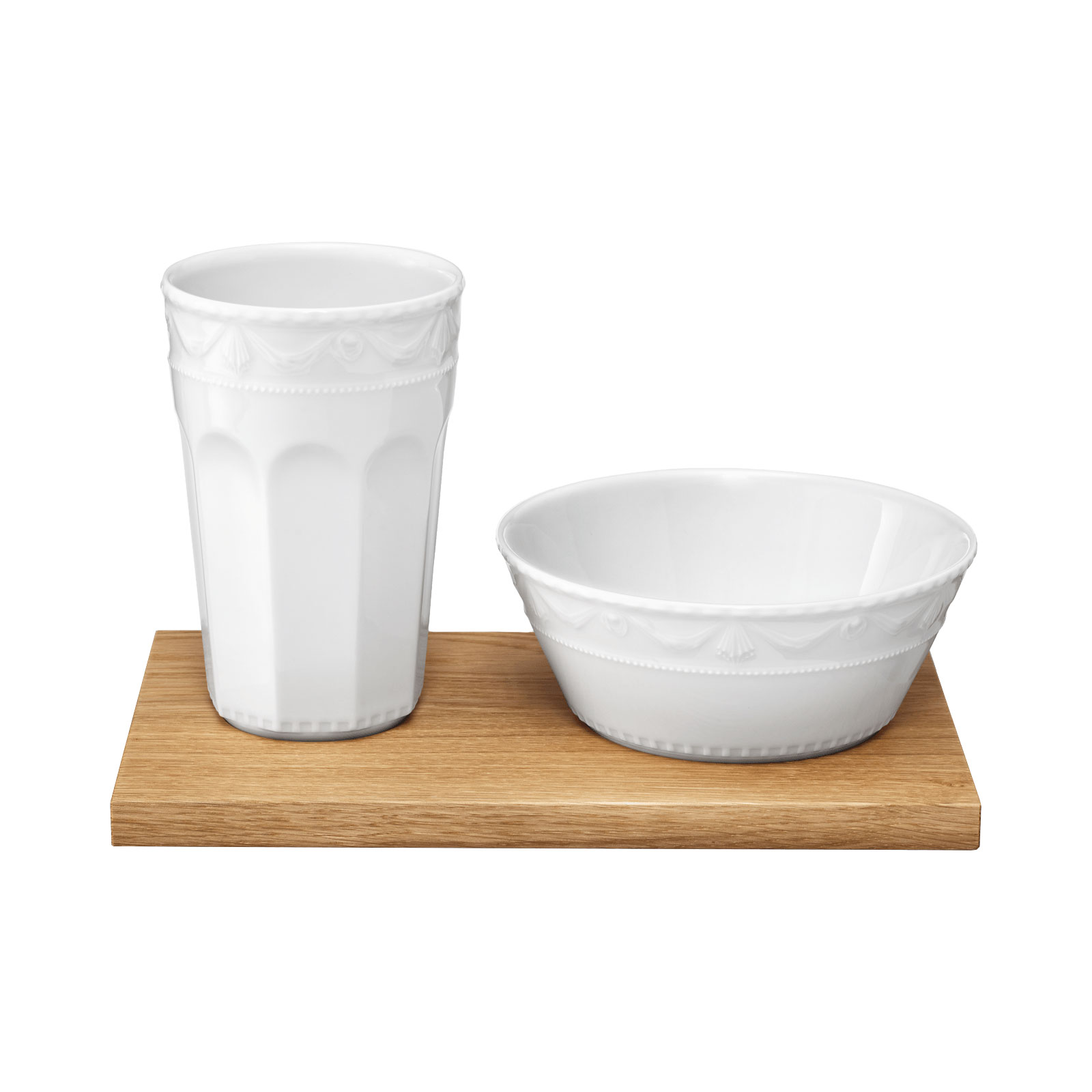 KPM -  Berlin Kurland weiß Müsli Set