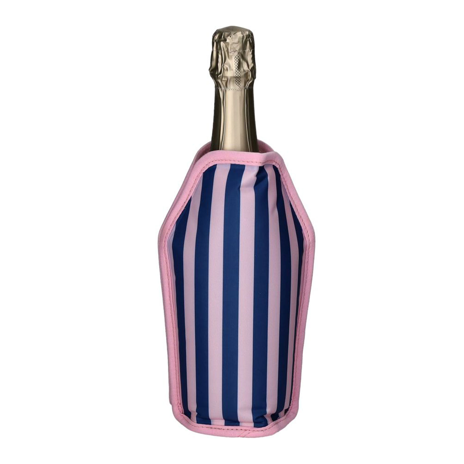 Gift Company Froid Kühlmanschette Streifen blau/rosa