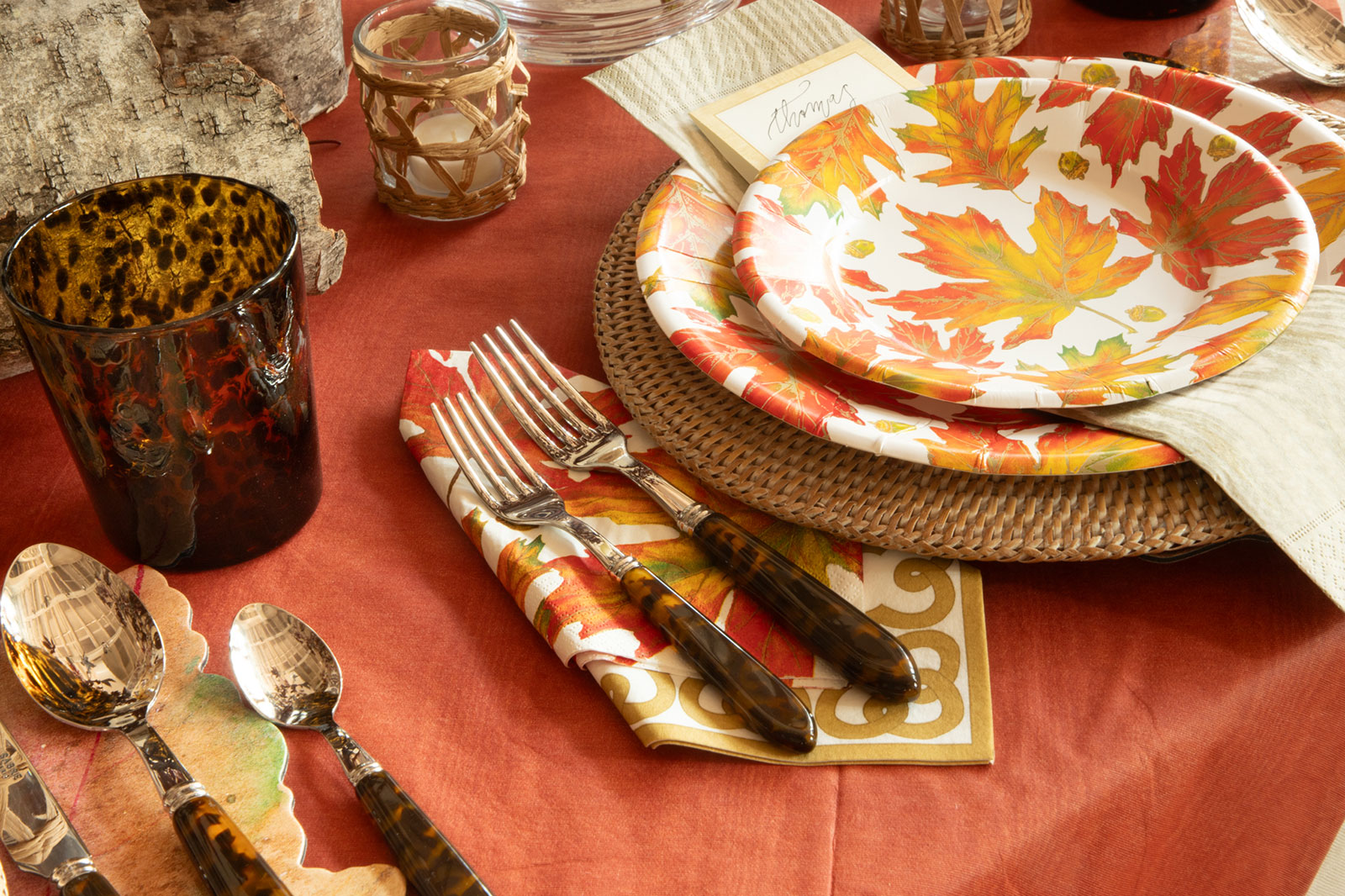 Caspari Lunchservietten Autumn Hues