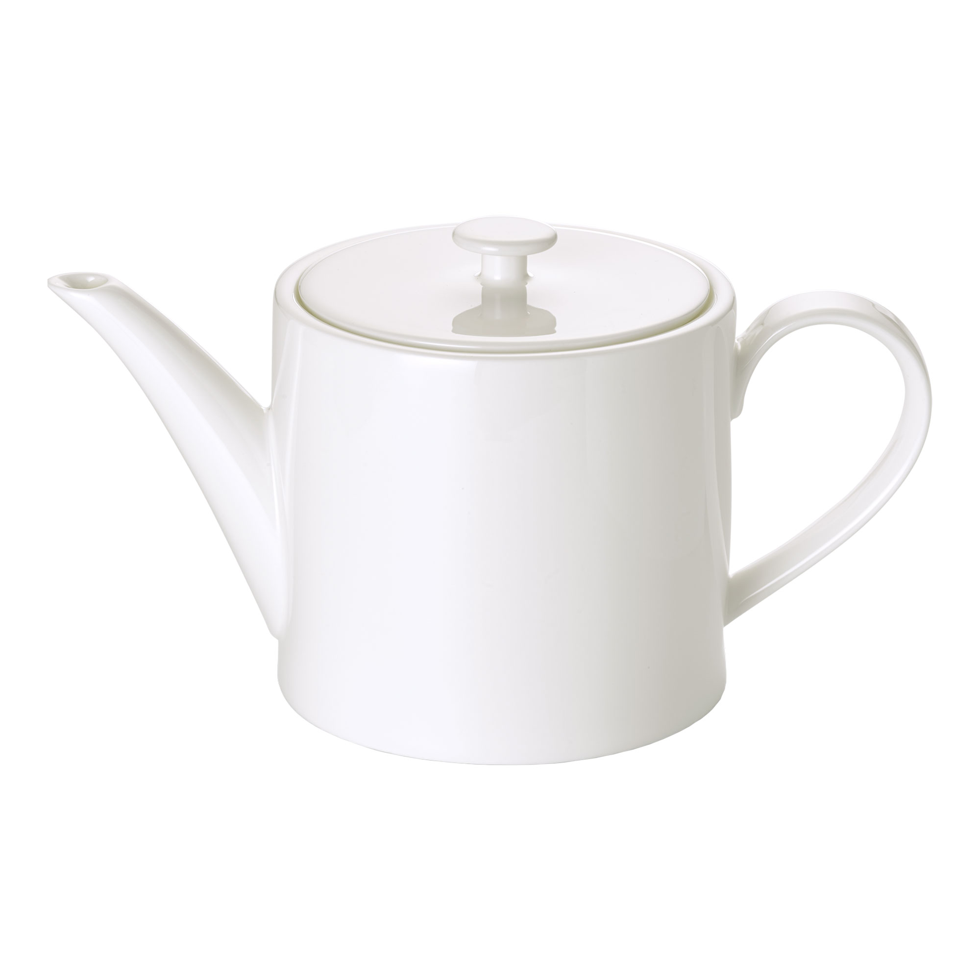 Dibbern Bone China weiß Zylindrisch Teekanne 1,3ltr.