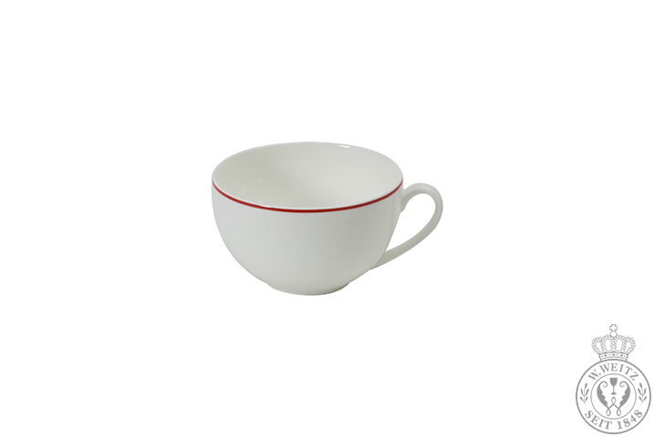 Dibbern Simplicity Kaffee-Obertasse rund 0,25ltr. rot