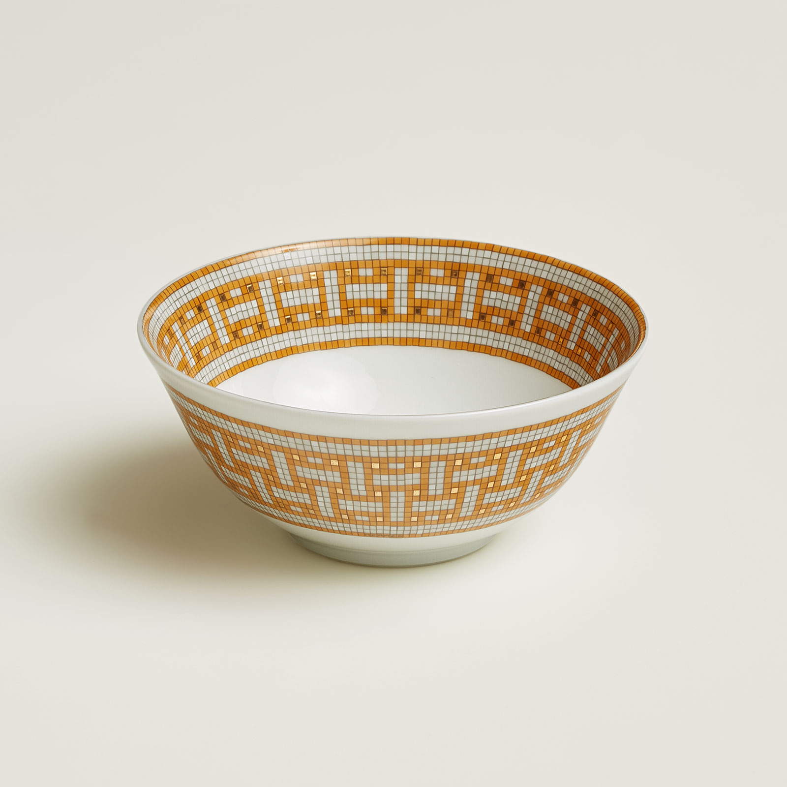 HERMÈS Paris Mosaïque au 24 Gold Reisschale 12,5cm
