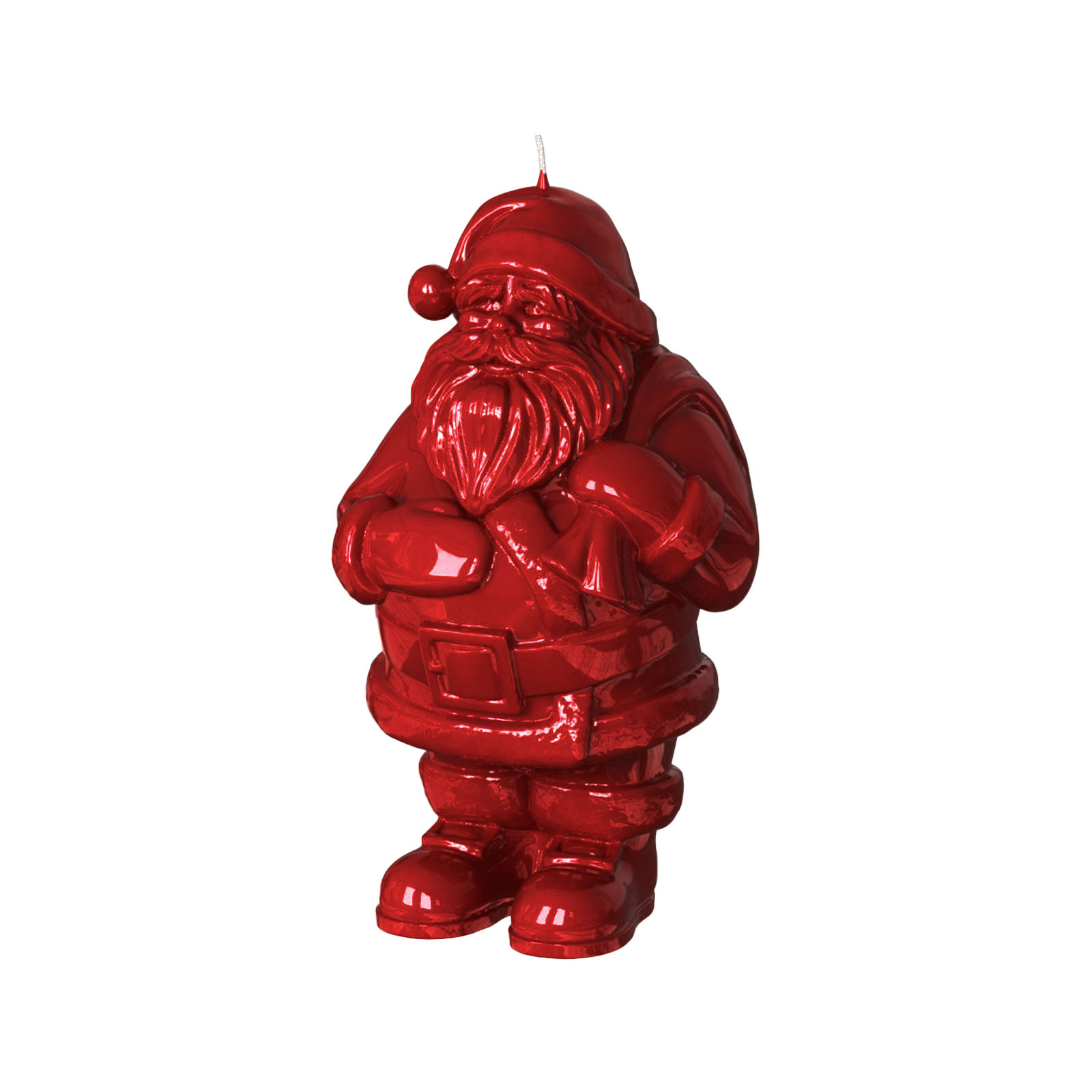 Engels Kerzen Gelackte Objektkerze Nikolaus burgunder