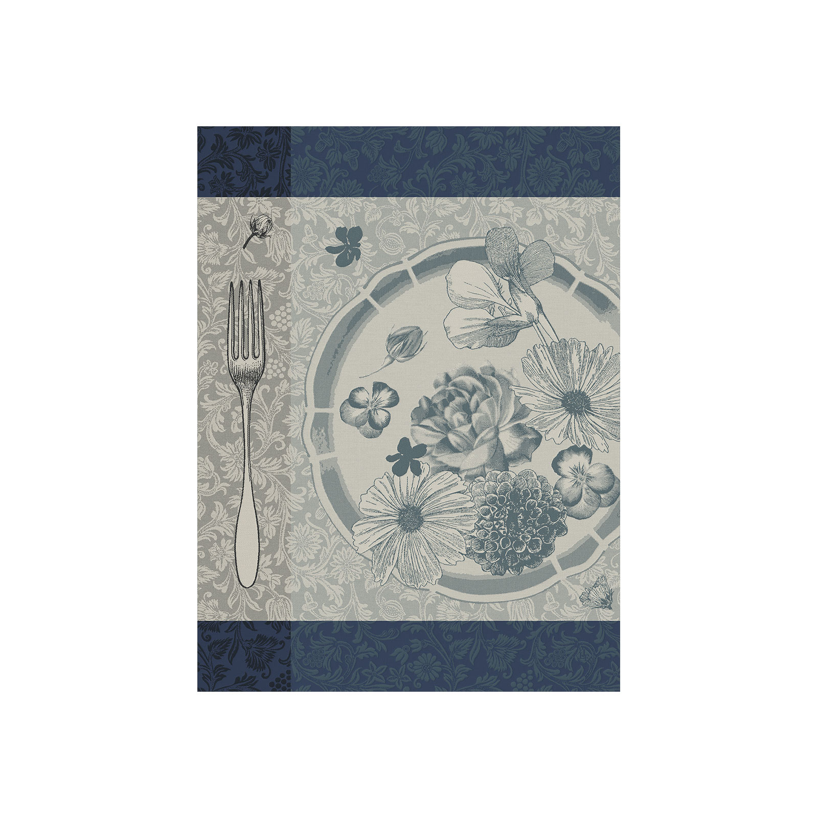 Le Jacquard Francais Fleurs a Croquer Geschirrtuch 80x60cm etamine