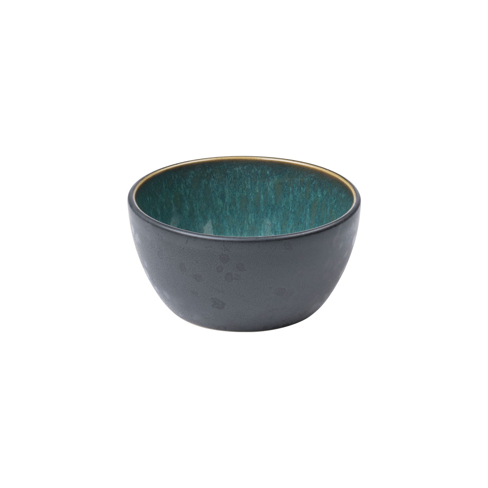 Bitz Bowl 10cm black/green Keramik
