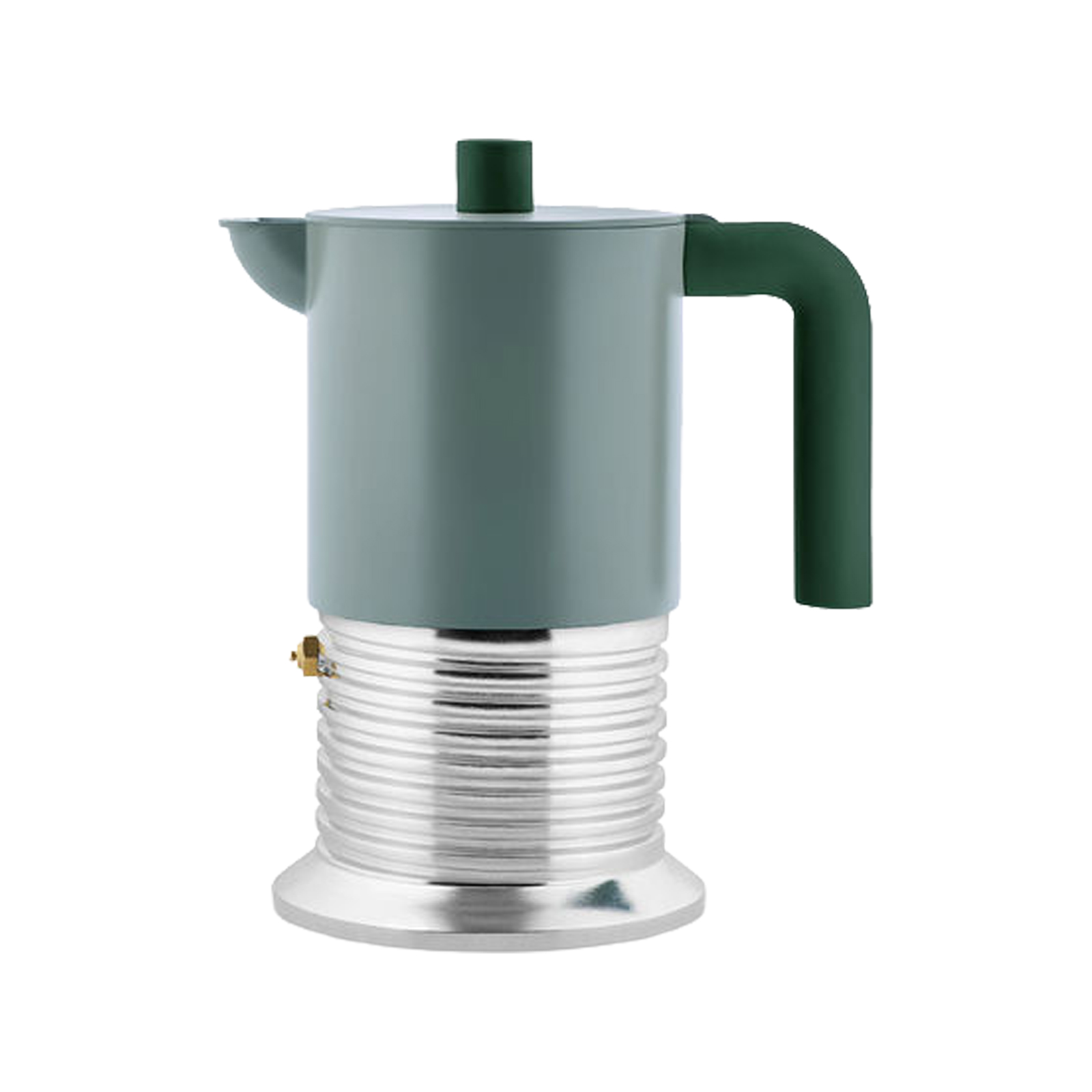 Alessi Espressokocher VITE 6 Tassen Sage green