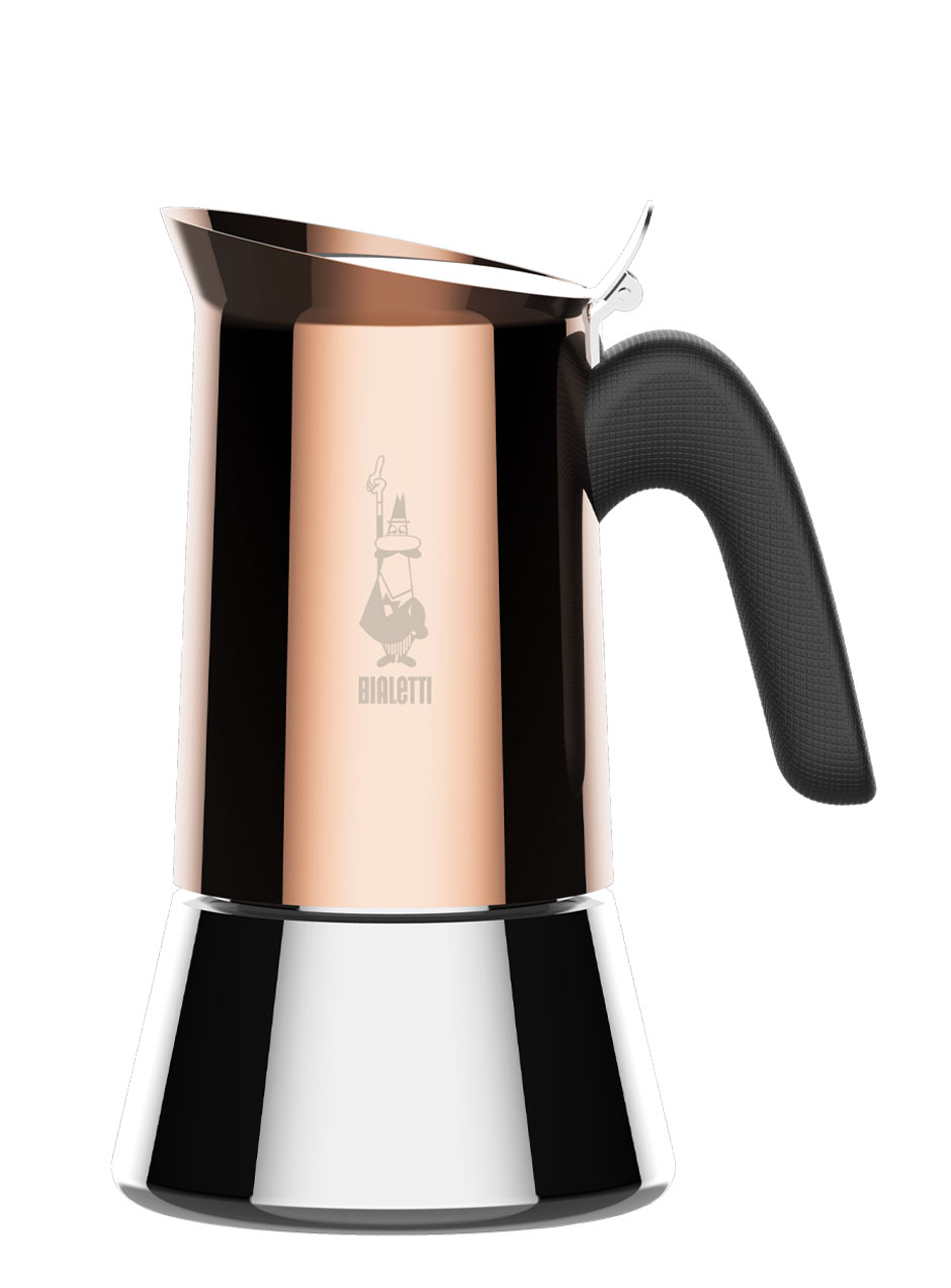 Bialetti Italien New Venus Induktion Espressokocher 6 Tassen kupfer