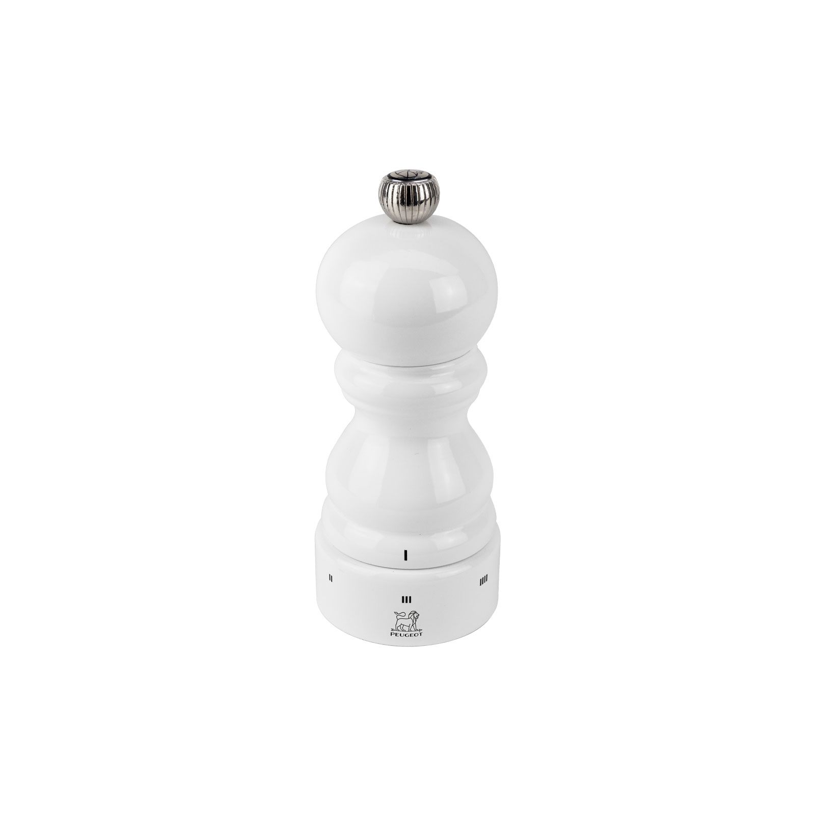 Peugeot Paris Pfeffermühle U Select weiß lackiert 12cm