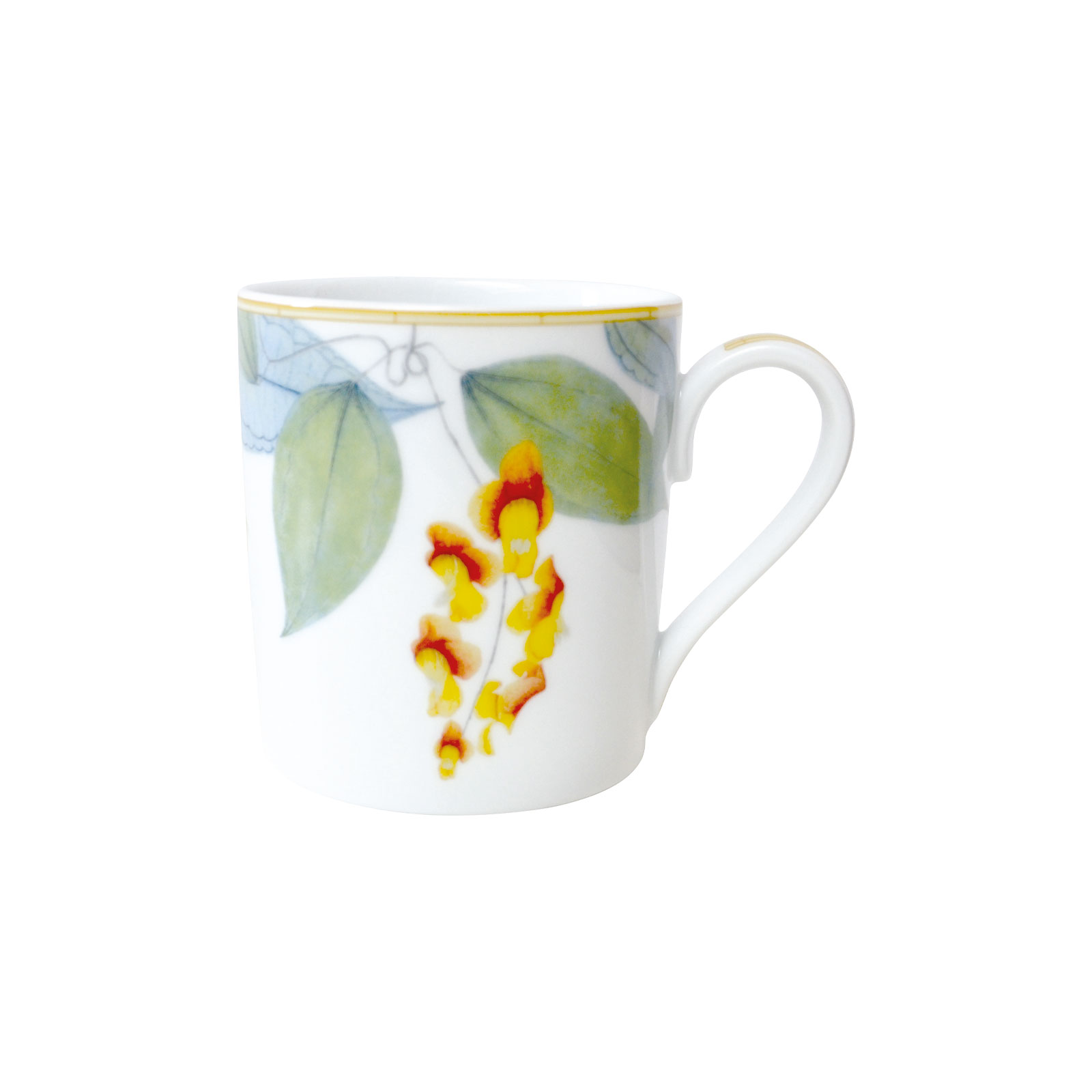 Bernardaud Jardin Indien Henkelbecher 0,33ltr.