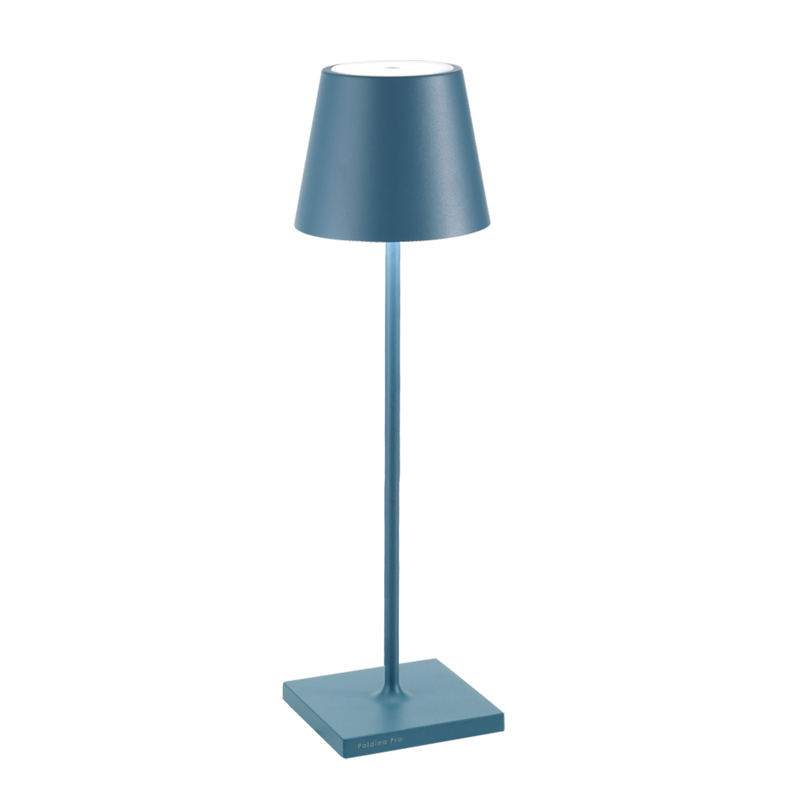 Zafferano Poldina Pro Tischlampe blau