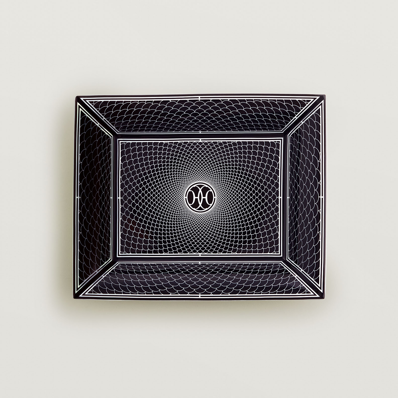 HERMÈS Paris H DÉCO Vide-Poche 21x17cm