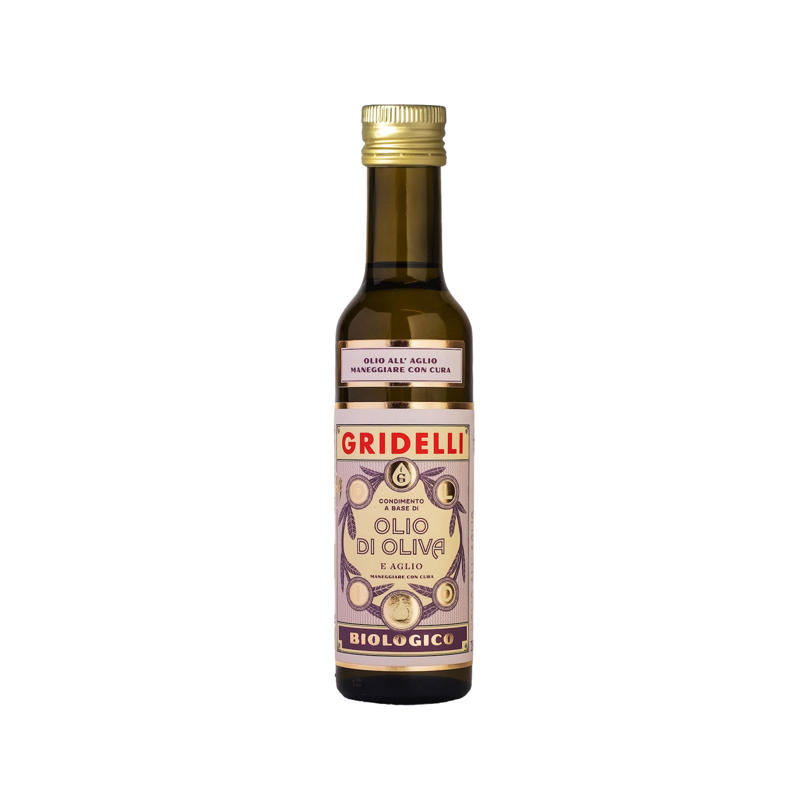 Gridelli Olivenöl al Aglio 0,25ltr.