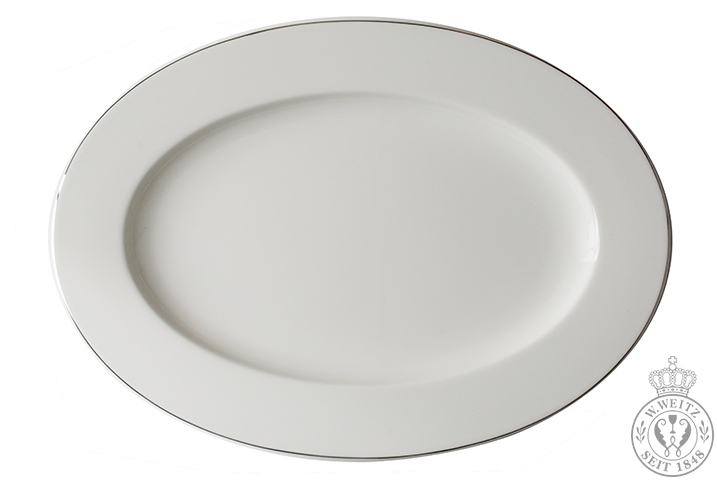 Dibbern Platin Line Platte oval 34cm