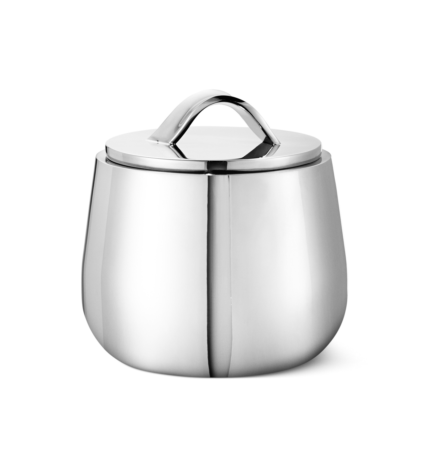 Georg Jensen Helix Zuckerdose Edelstahl