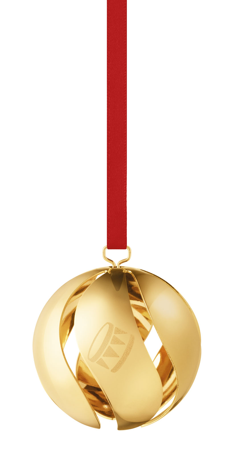 Georg Jensen 2026 Weihnachtsornament Kugel gold