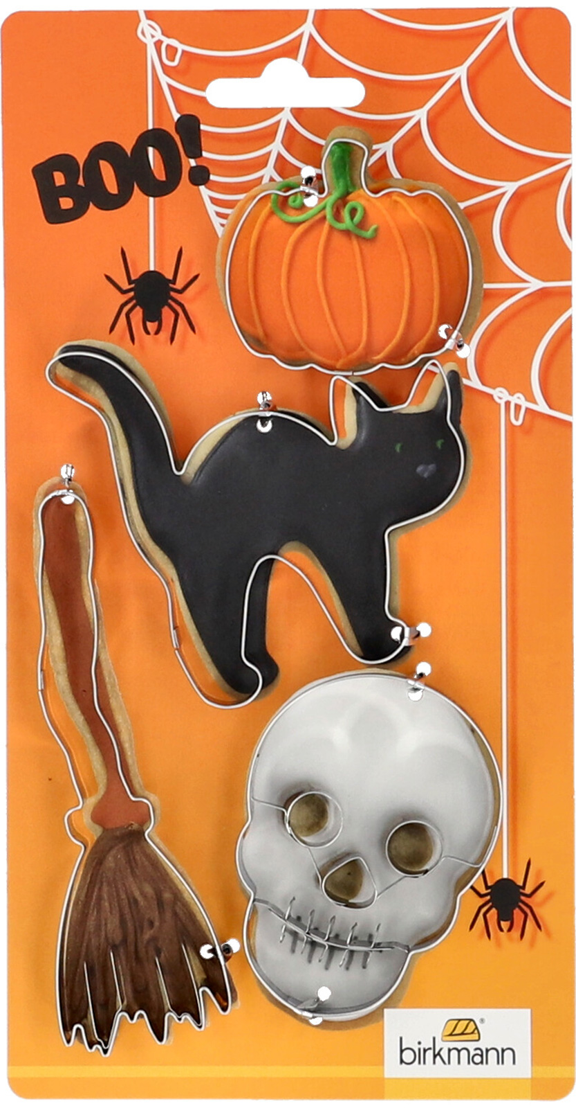 RBV Birkmann Ausstecher Halloween Set2 4tlg. Edelstahl