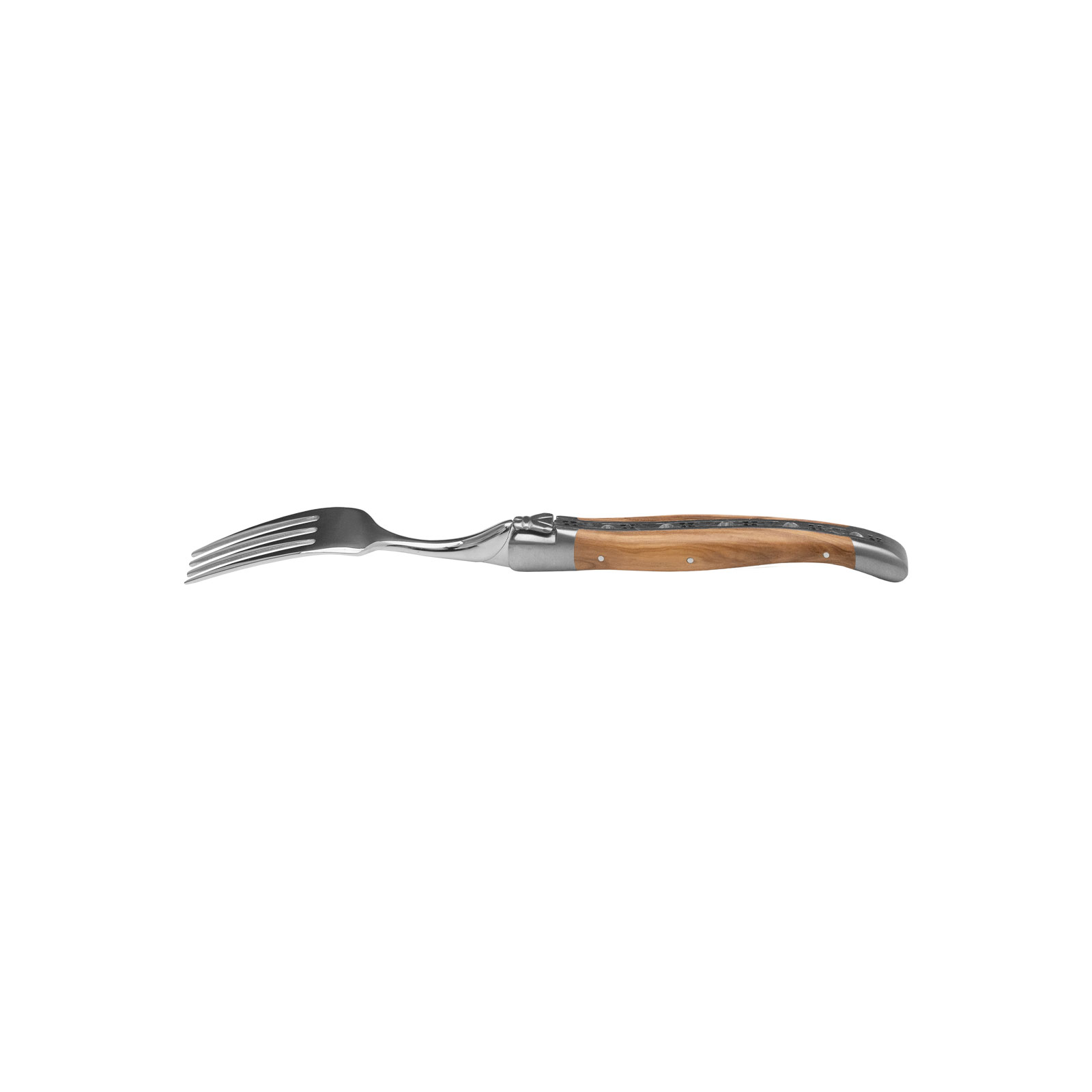 Laguiole en Aubrac Steakgabel (1 Stück) Olivenholz