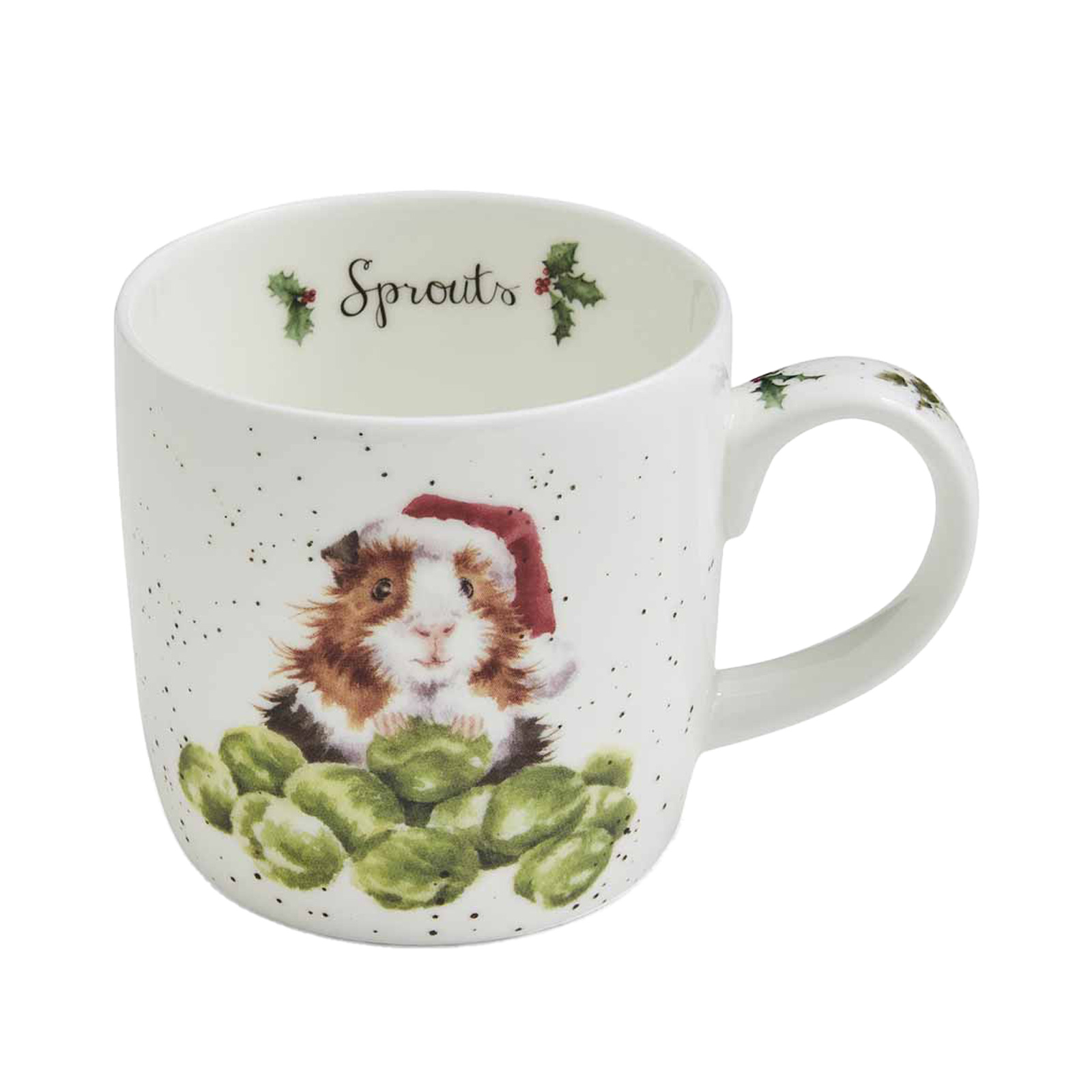 Royal Worcester Wrendale Designs Becher Sprouts Meerschweinchen 0,31ltr.