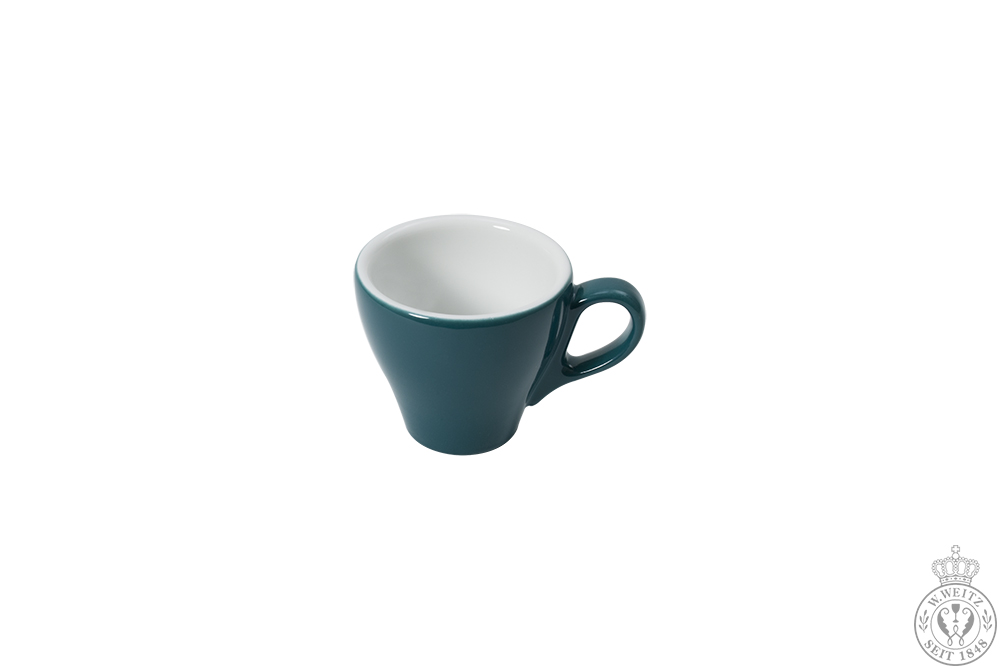 Dibbern Solid Color petrol Espresso-Obertasse Classico