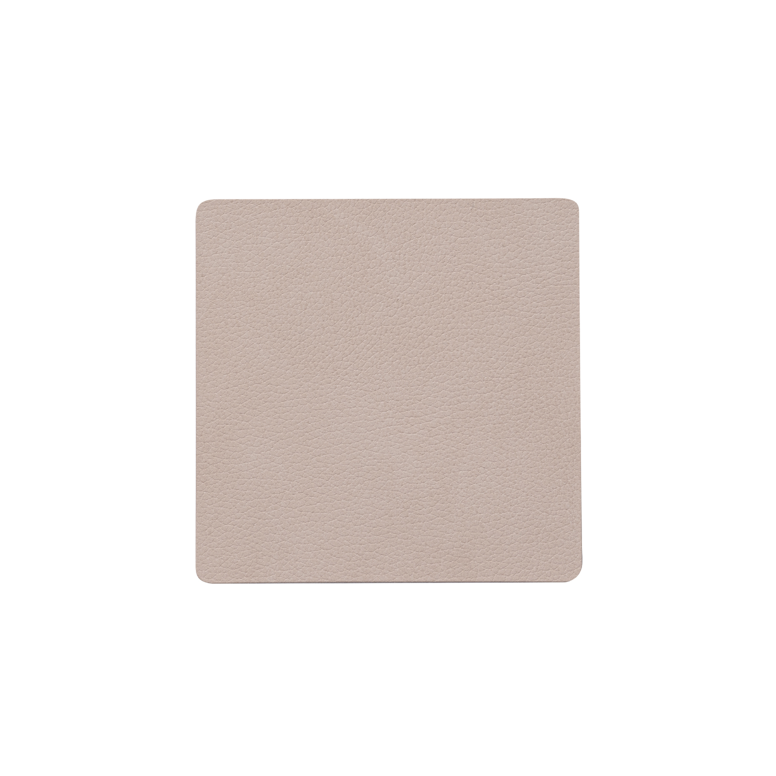 Lind DNA Dänemark Glasuntersetzer Square 10x10cm Nupo clay brown