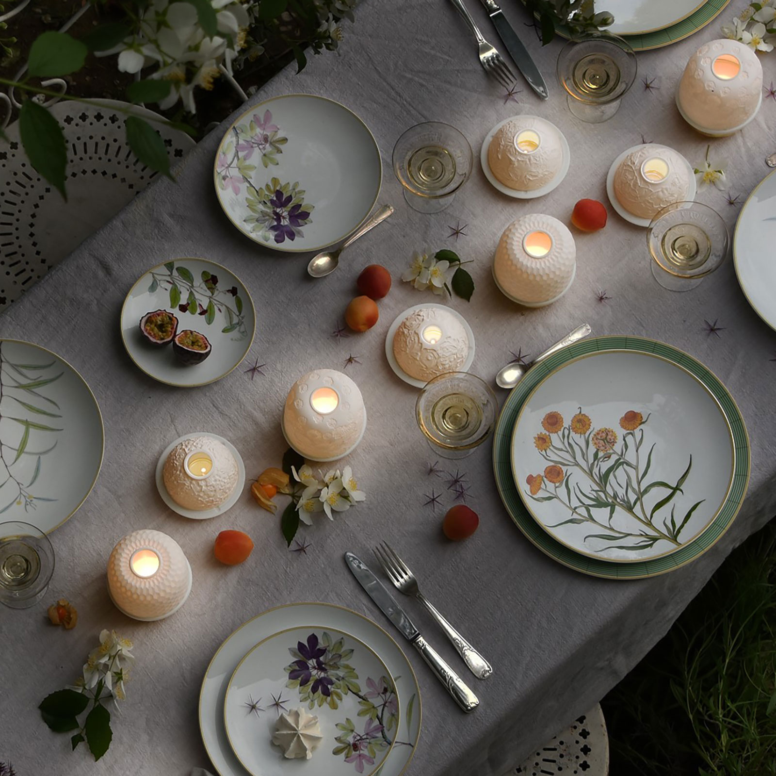 Bernardaud Jardin Indien Frühstücksteller 21cm