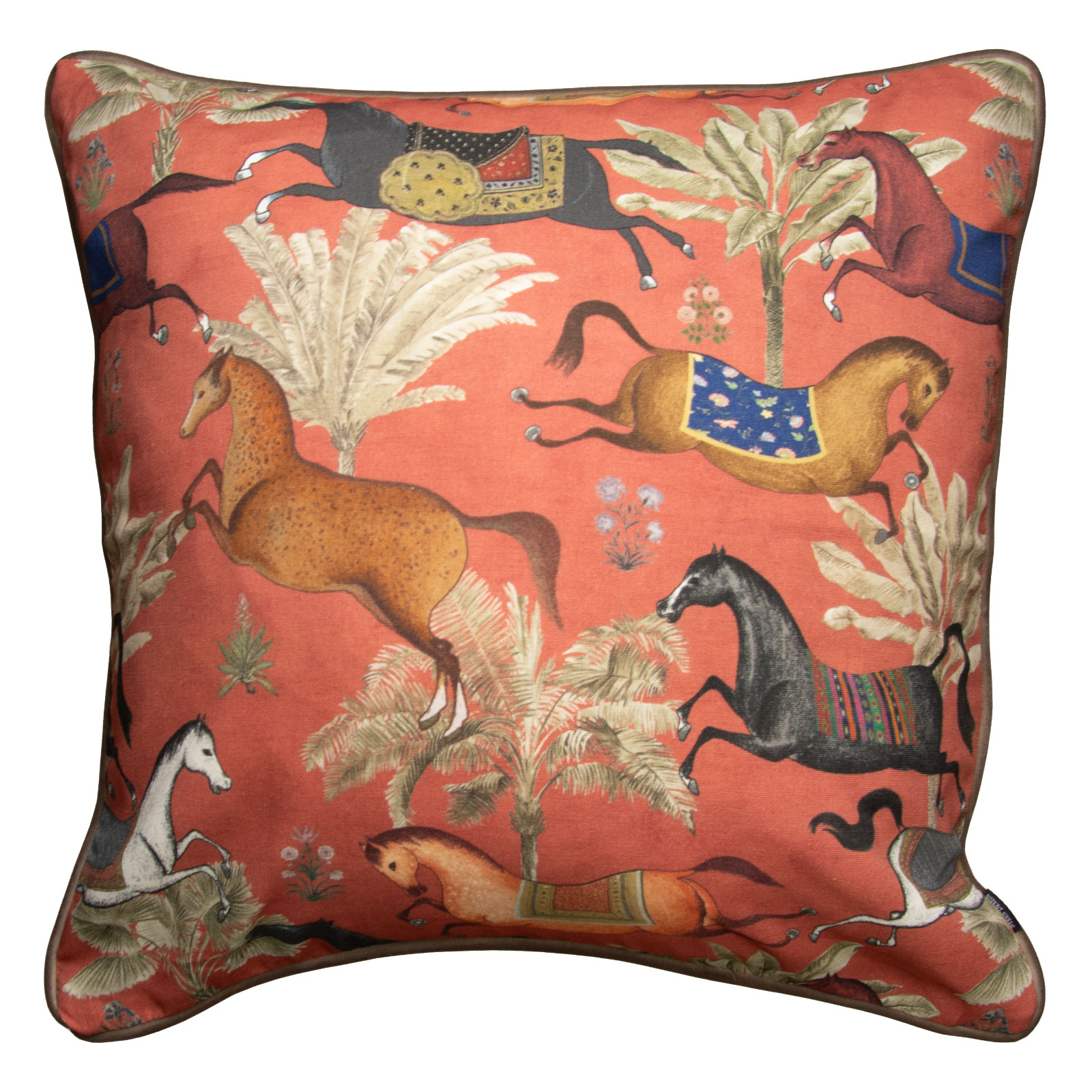 Steen Design Alhambra teracotta Kissen mit Füllung 55x55cm