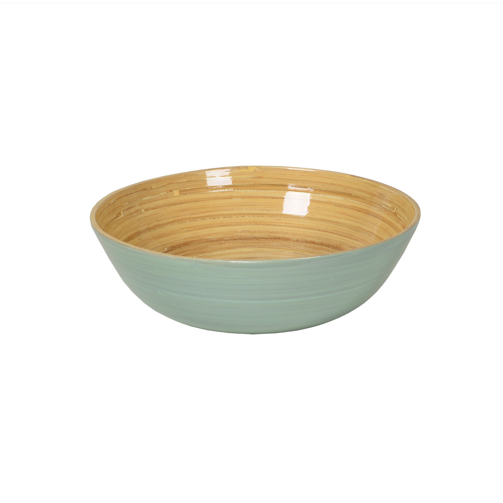 albert L. Bambus-Schüssel flach 30cm eisblau
