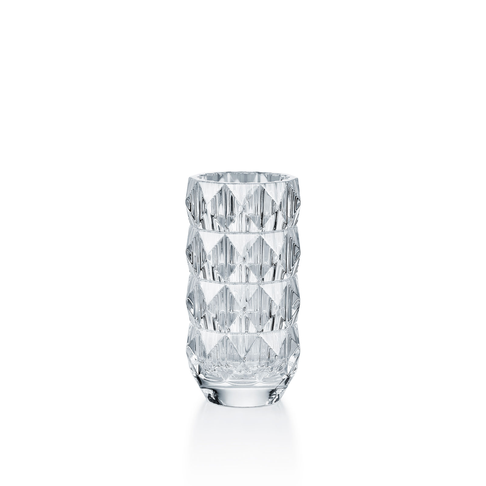 Baccarat Louxor Vase 15cm rund klar