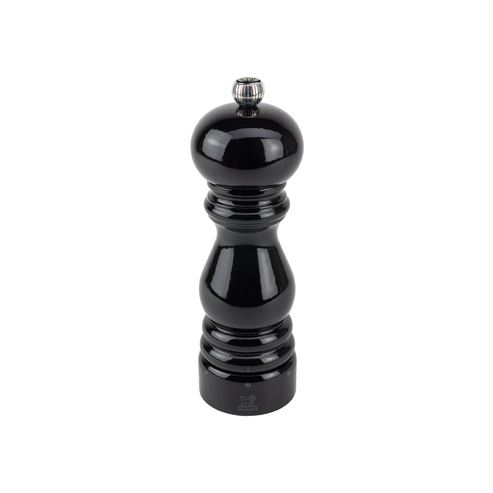 Peugeot Paris Pfeffermühle U Select schwarz lackiert 18cm