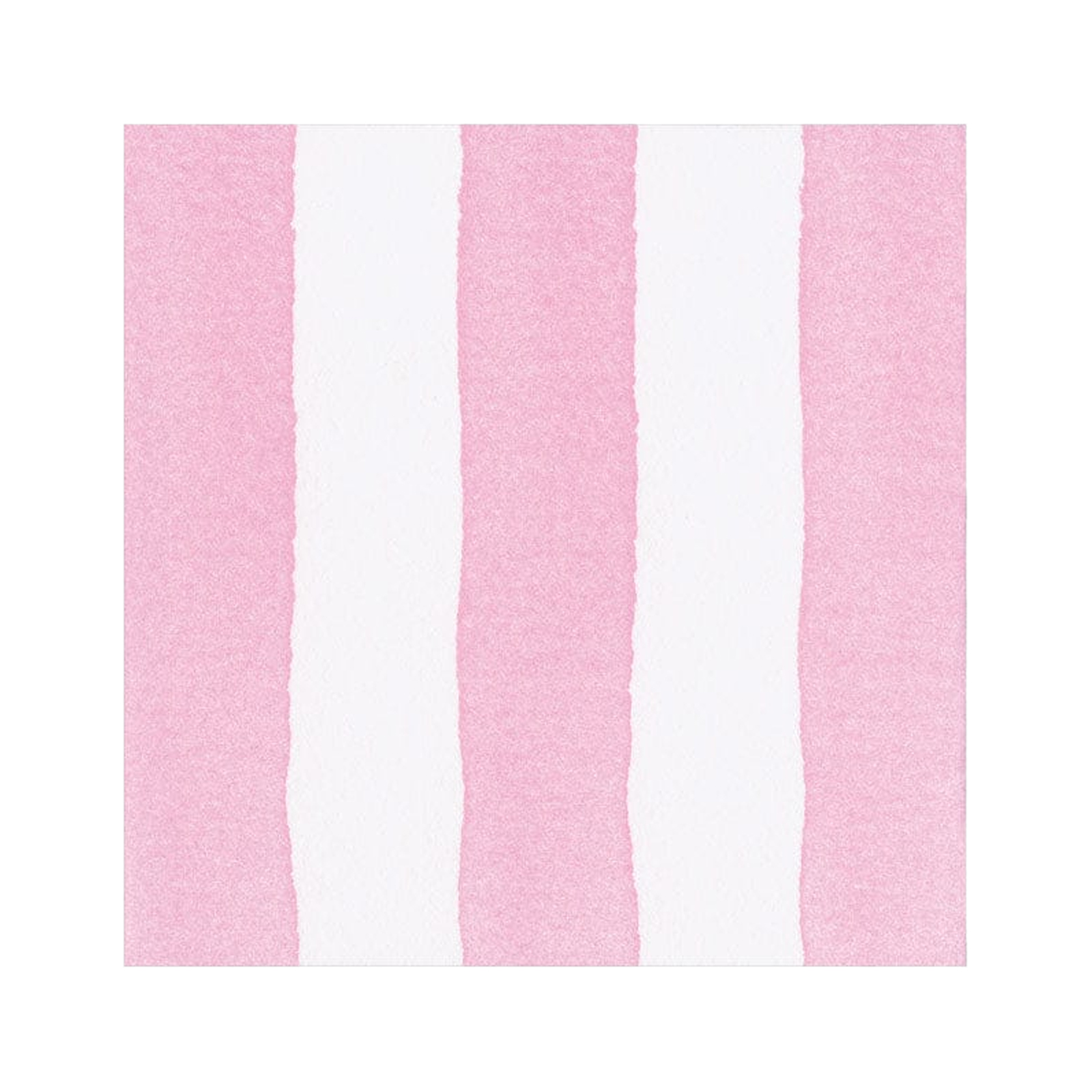 Caspari Lunchservietten Airlaid Light Pink Cafe Stripe