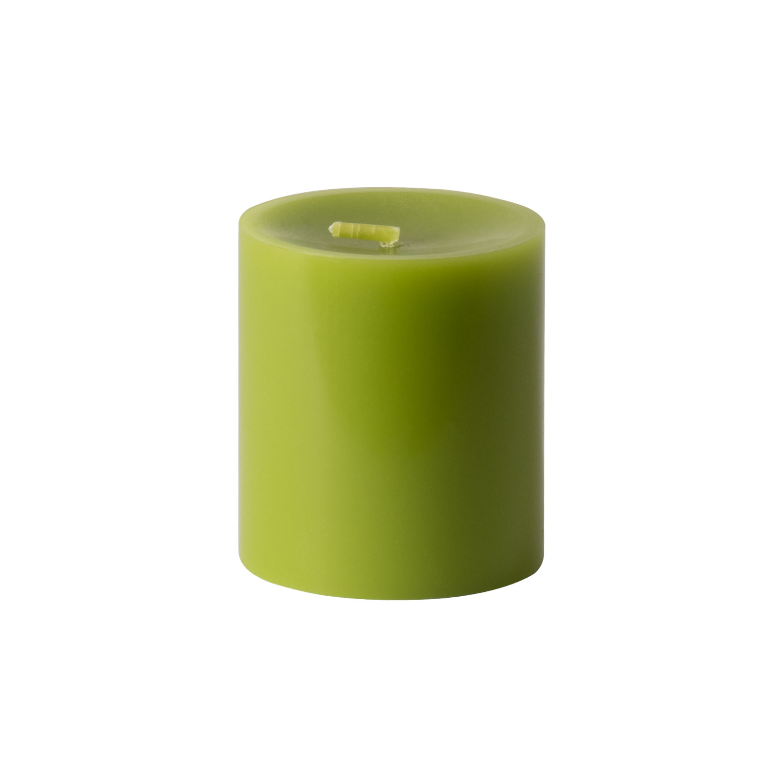 Engels Kerzen Stumpenkerze 8x8cm limette